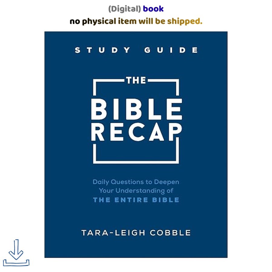 The Bible Recap Study Guide: Daily Questions, Tara-Leigh Cobble 2026