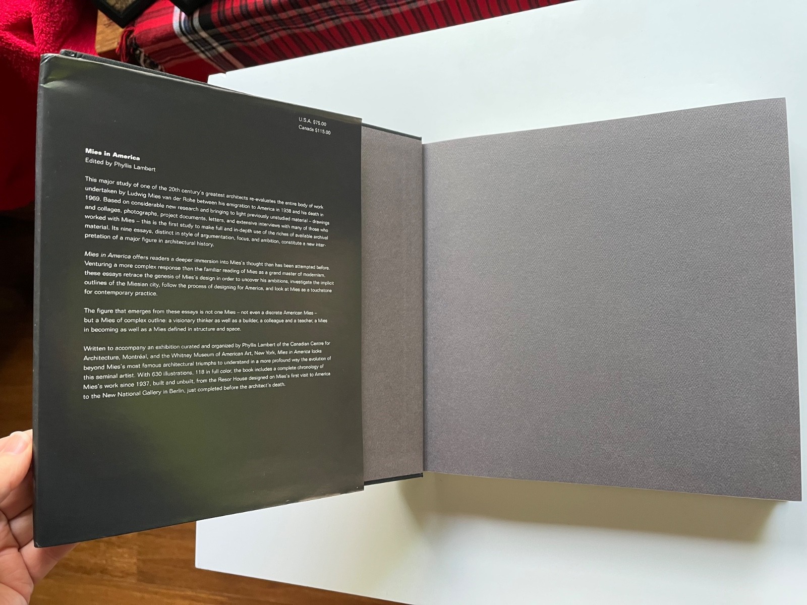 Mies in America Mies Van der Rohe Phyllis Lambert 2001 CCA Whitney