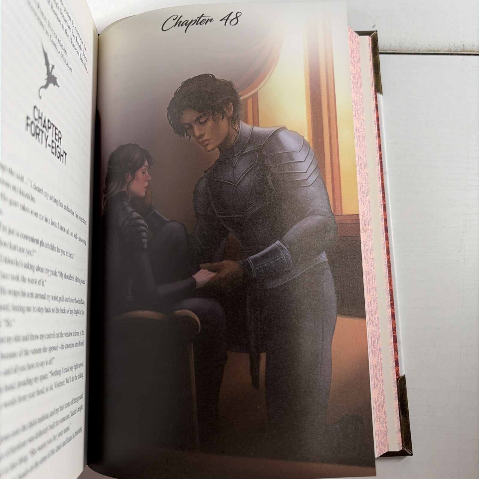 Fourth Wing SIGNED & Iron Flame Bookish Box Luxe Edition Rebecca Yarros Overlays