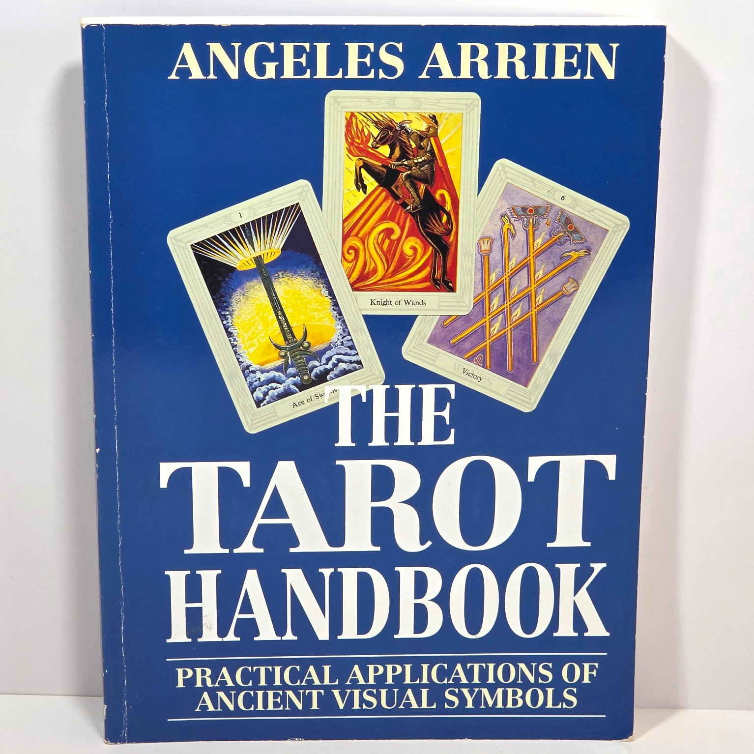The Tarot Handbook Angeles Arrien Vtg 1995 PB Applications of Ancient Symbols