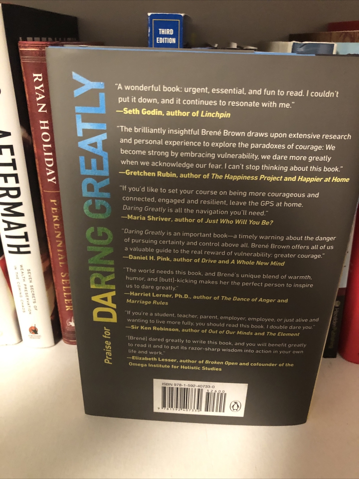 Daring Greatly : How the Courage to Be Vulnerable Transforms the Way We Live,…