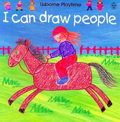 I Can Draw People (Usborne Playtime) – Paperback By Gibson, Ray – GOOD