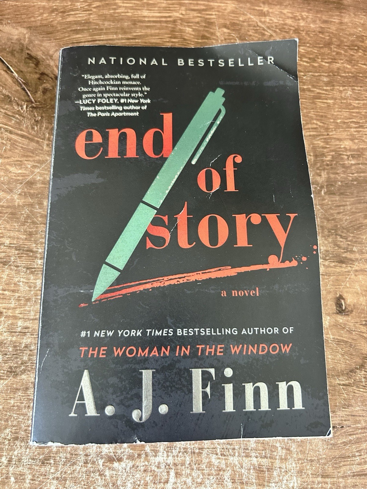 End of Story: A Novel by A. J. Finn Paperback