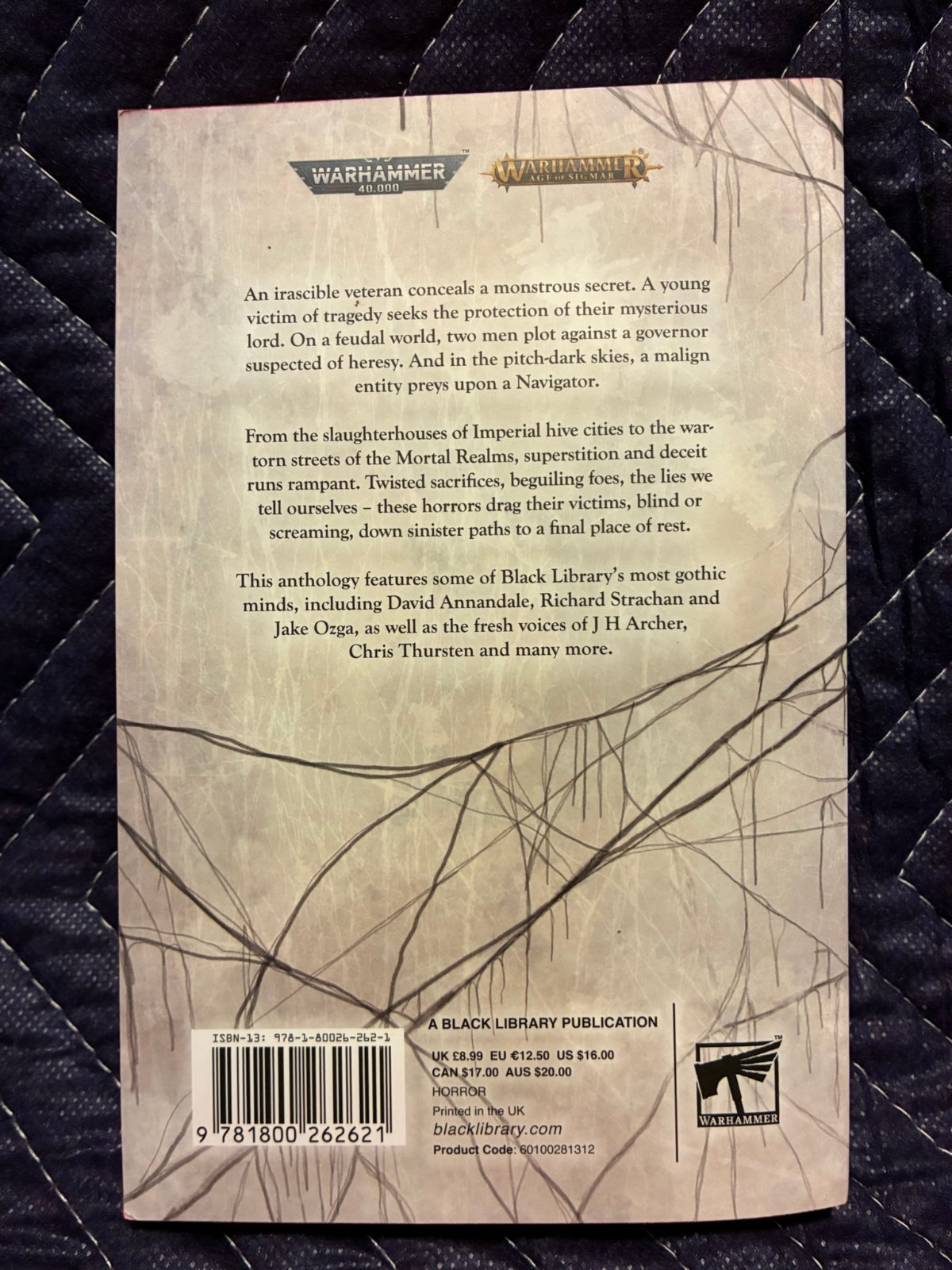 The Resting Places – Anthology of Horror Stories – Warhammer Black Library Book