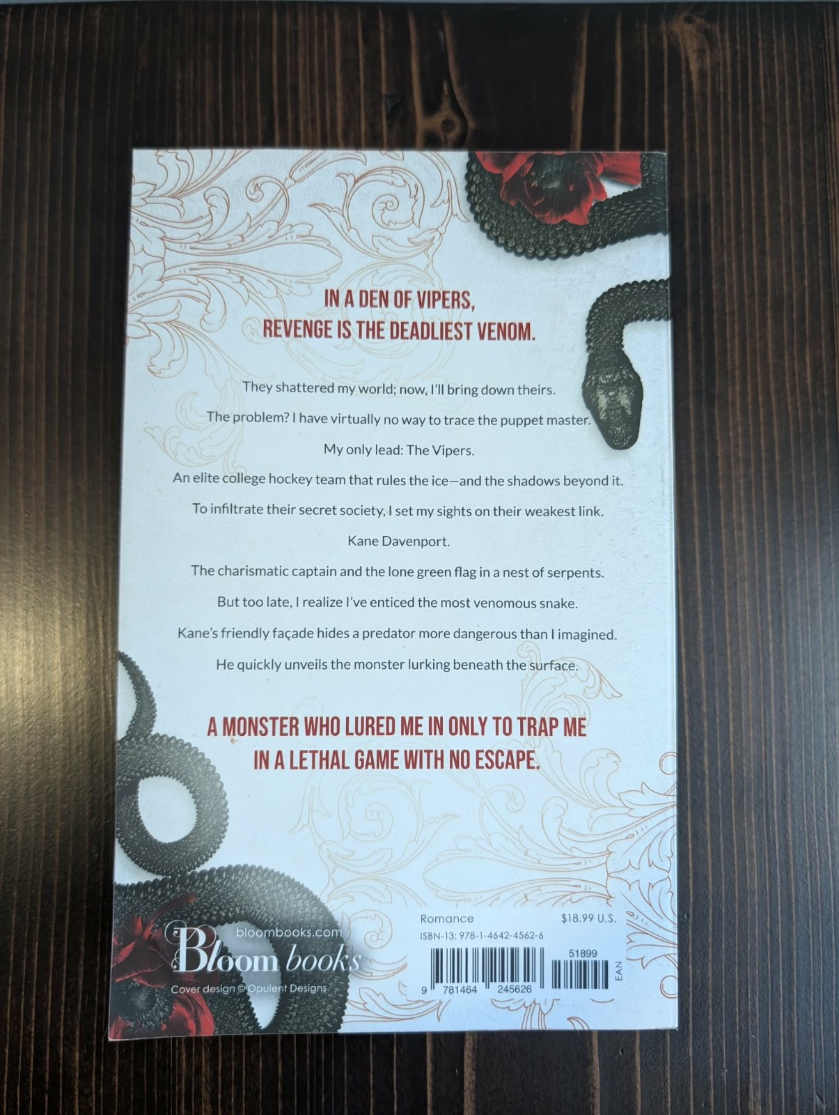 Rina Kent Beautiful Venom Deluxe Edition First Edition Paperback