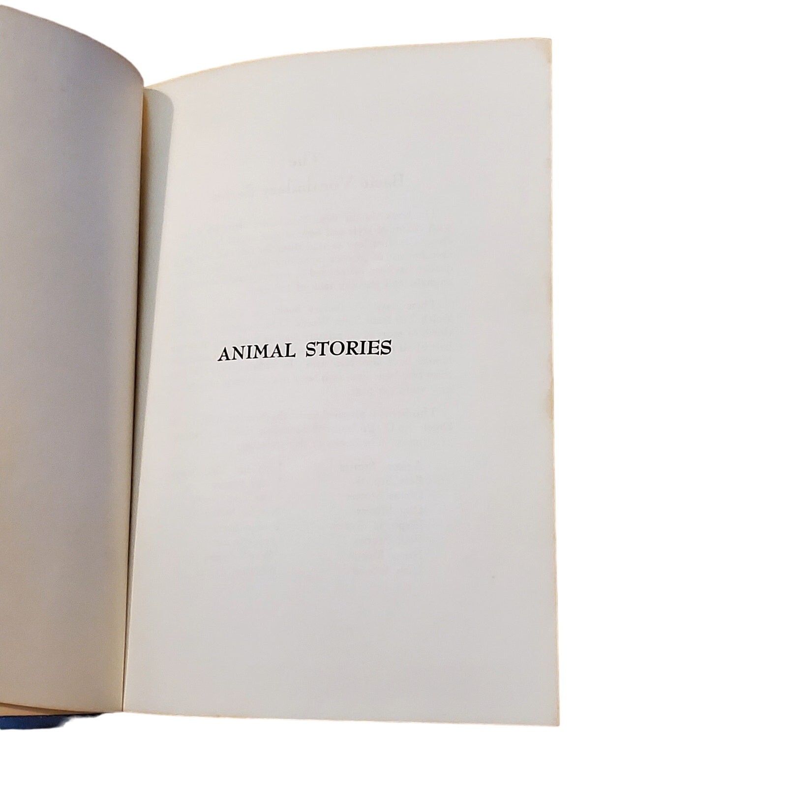 Animal Stories in Basic Vocabulary 1952 Edward Dolch HC Illustrated Animalcore