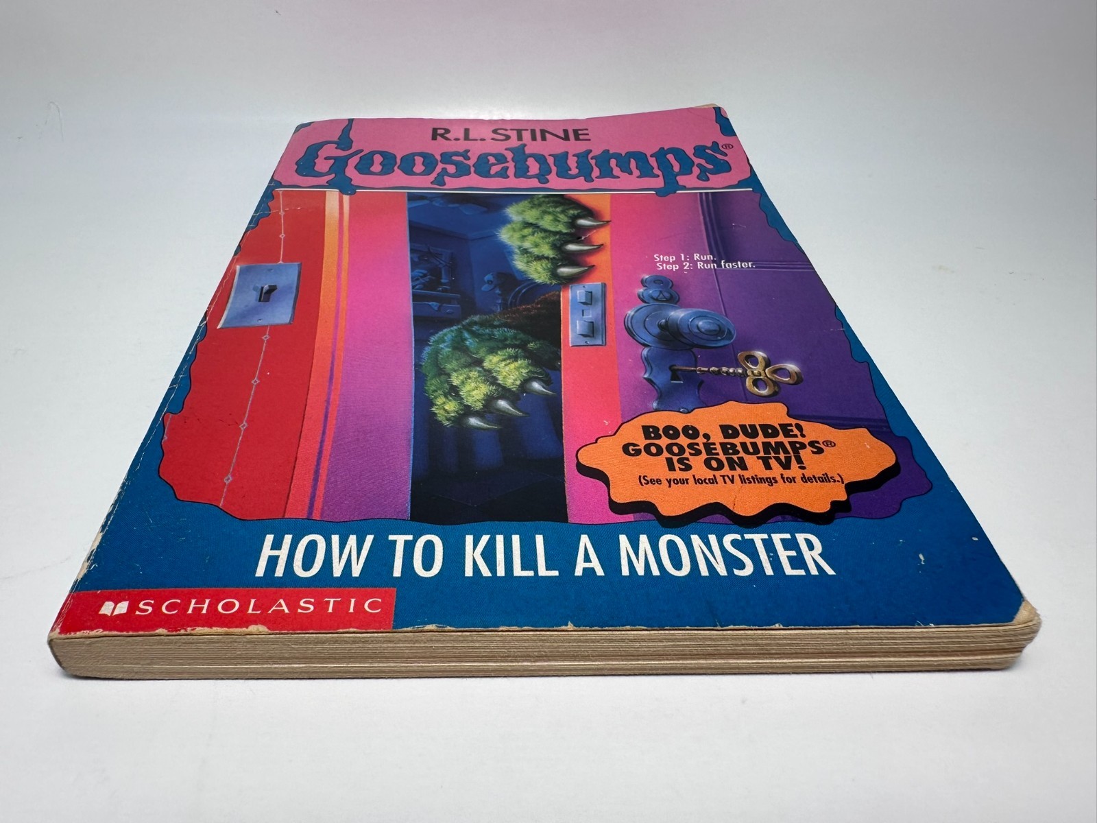 n/a Print #46 How to Kill A Monster Goosebumps Book RL Stine 1996 – BARGAIN BIN