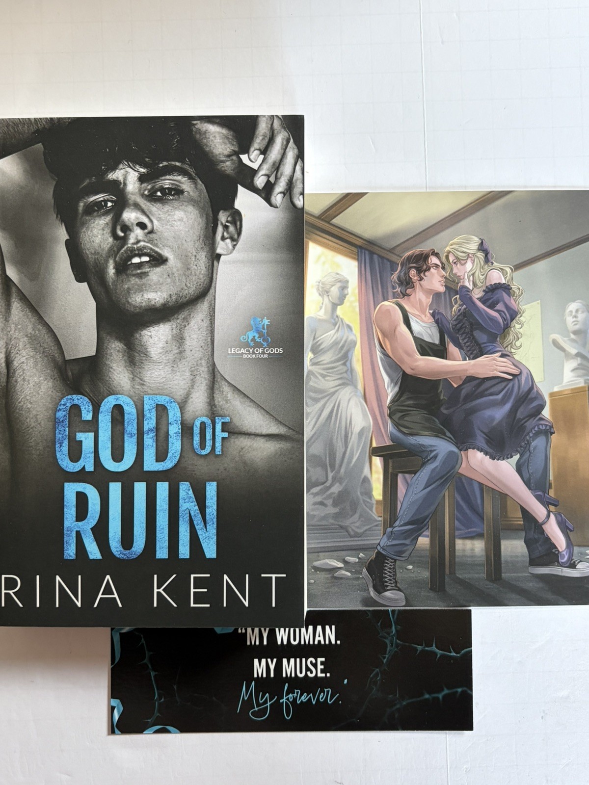 Legacy of Gods Trade PBKs (First Ed/OG Models) #1..#2..#3..#4..#6 Rina Kent/OOP