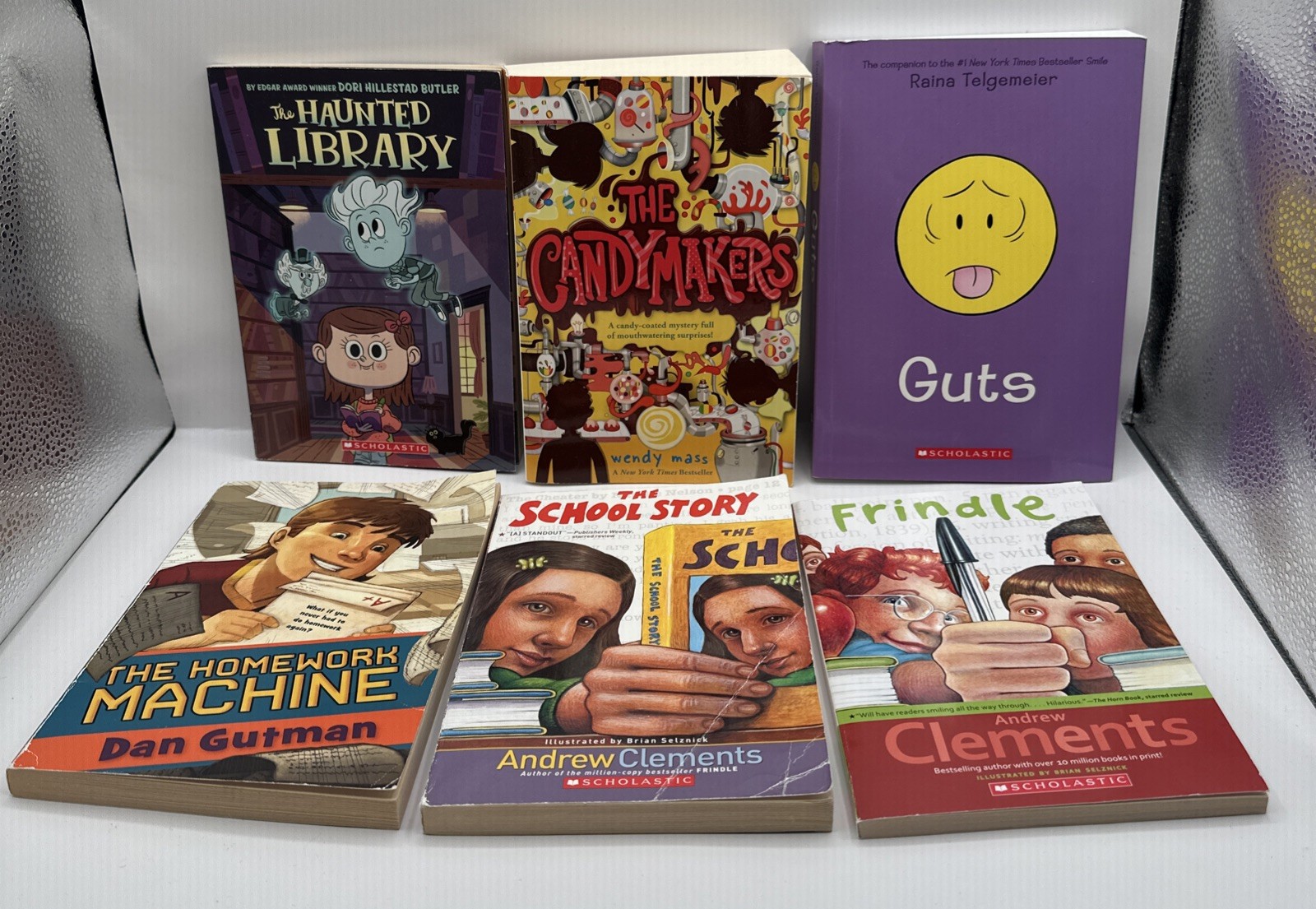 Lot of 21 Softcover Paperback Scholastic & More Children’s Books Guts