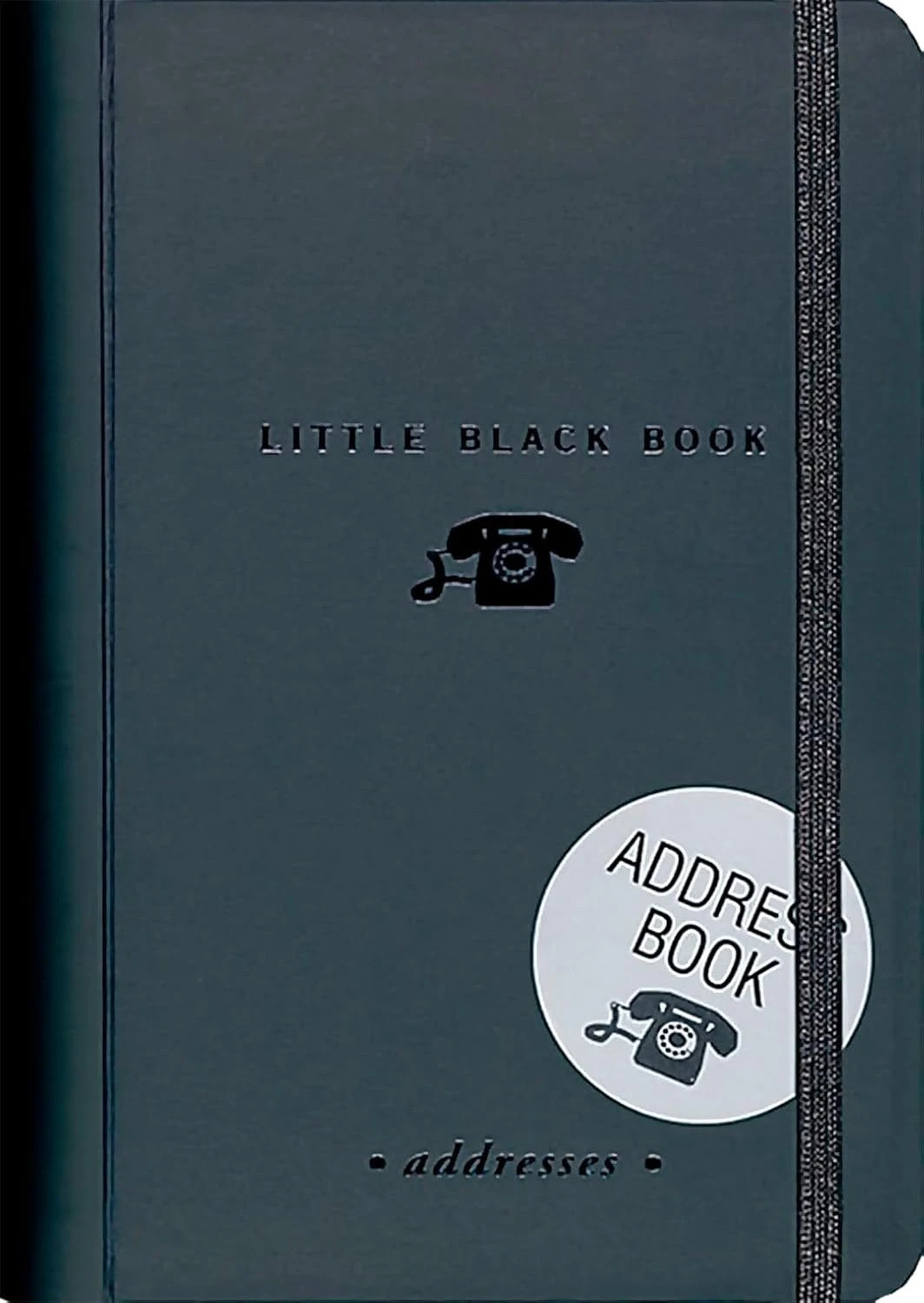 New Peter Pauper Small Little Black Book Address Book 160 Pages