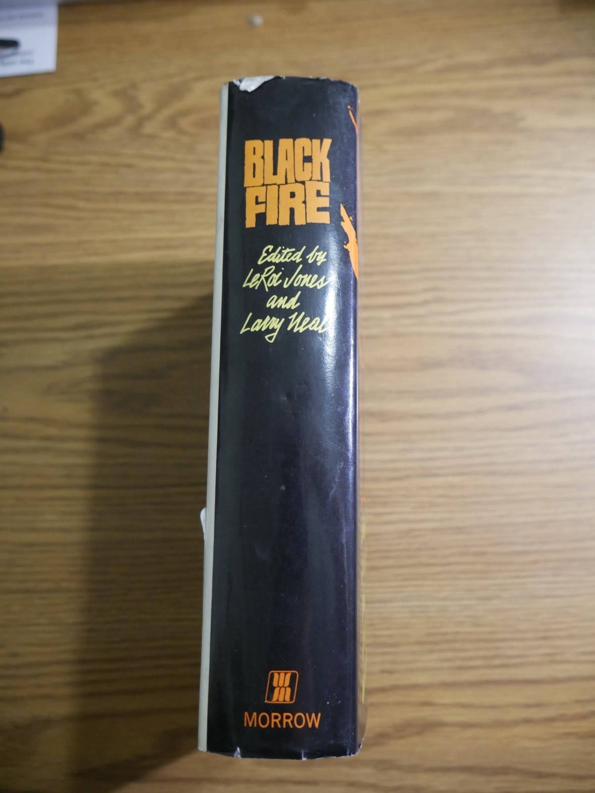 Black Fire: An Anthology of Afro-American Writing LeRoi Jones & Larry Neal 1971