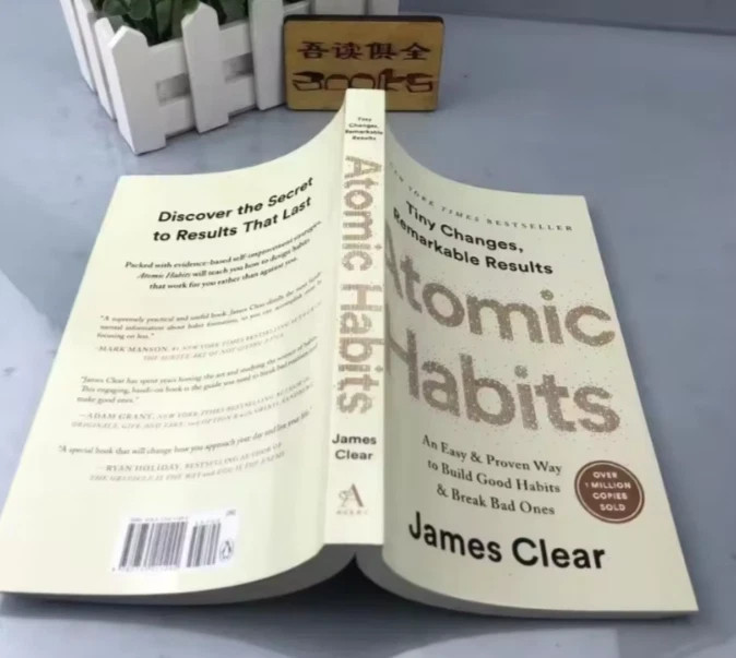 Atomic Habits James Clear Book Build Good Habits Break Bad Ones Self Improvement