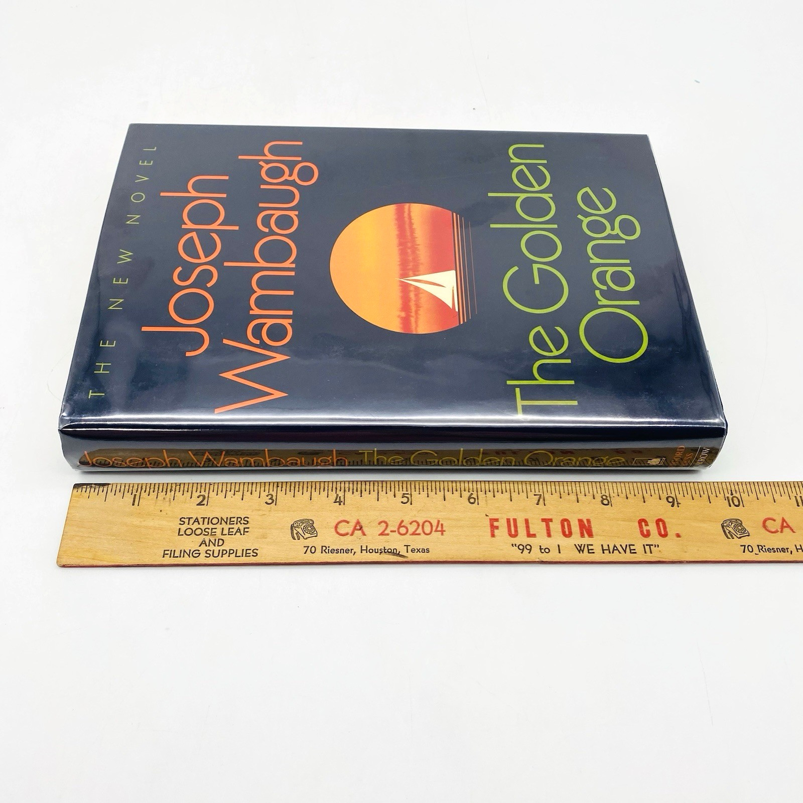 SIGNED The Golden Orange Joseph Wambaugh 1st Ed 1st Print Hardcover DJ