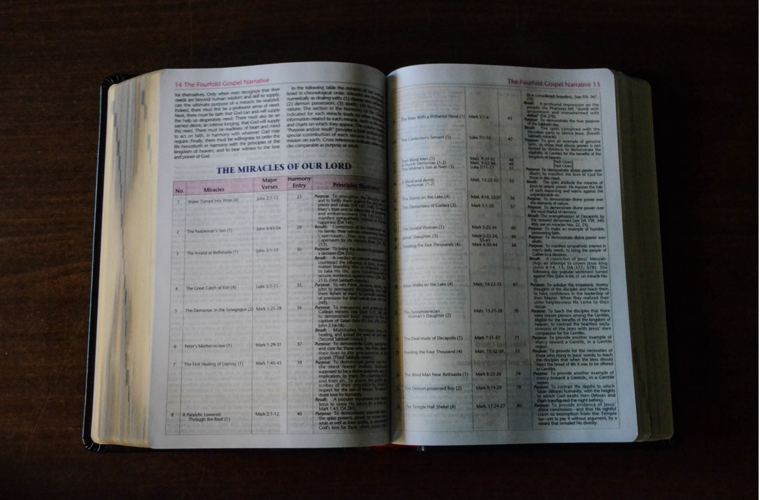 The Mission KJV Color Study Bible with Ellen White Comments Large Print Leather