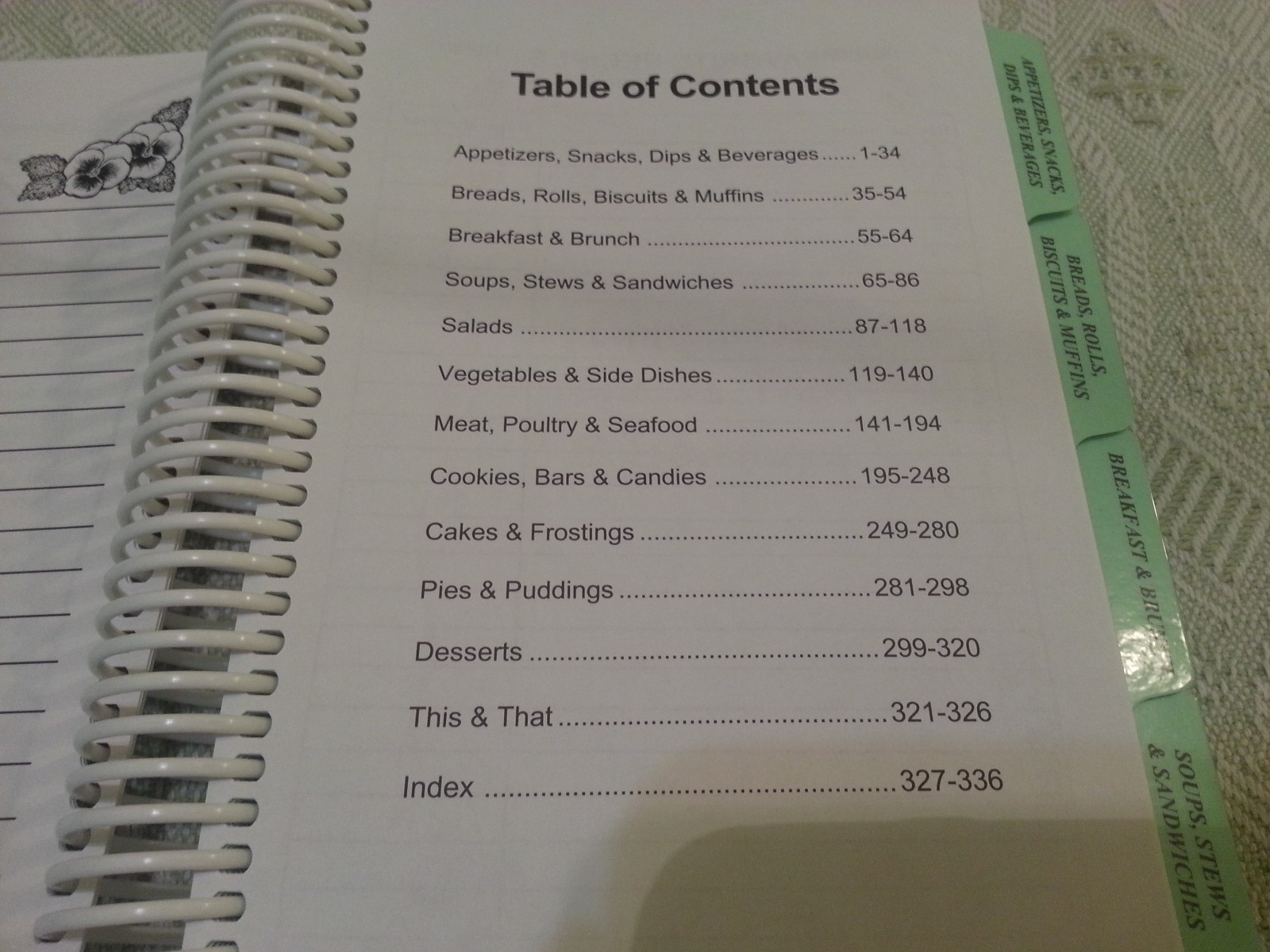 THEM Therese Halbach Education Memorial Cookbook 336 pages