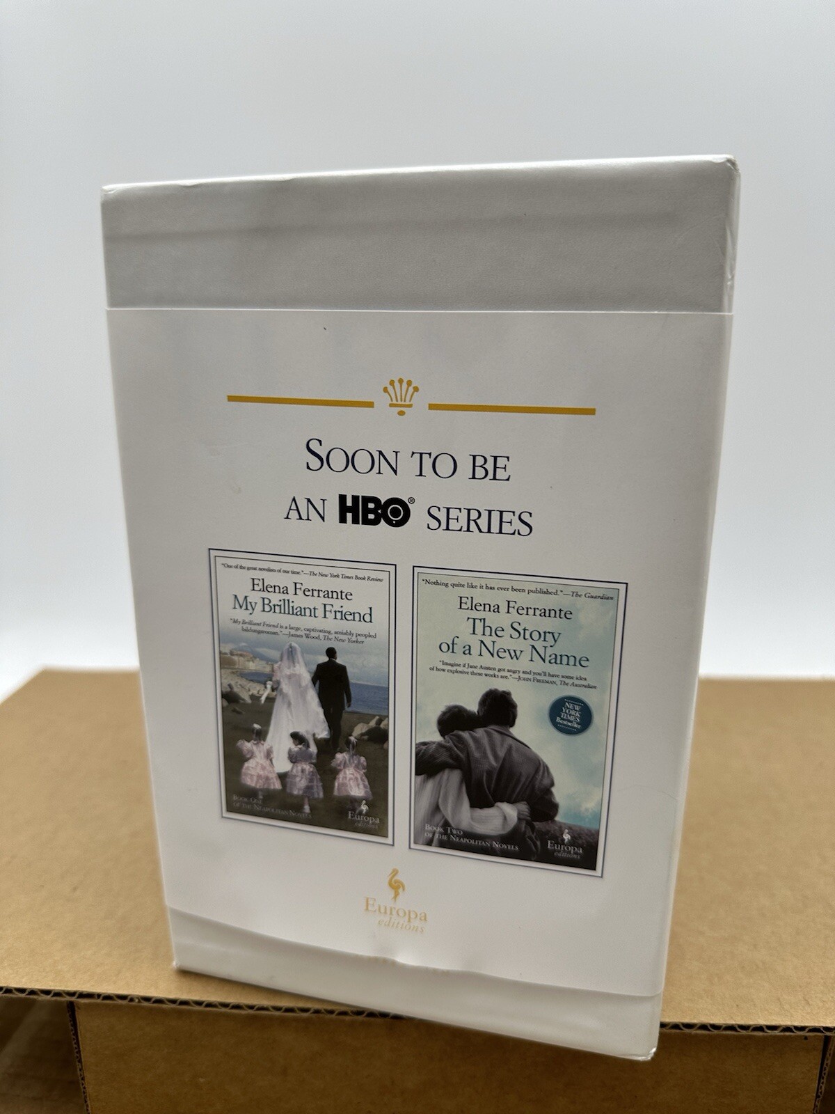 The Neapolitan Novels Boxed Book Set of 4 by Elena Ferrante-Paperback