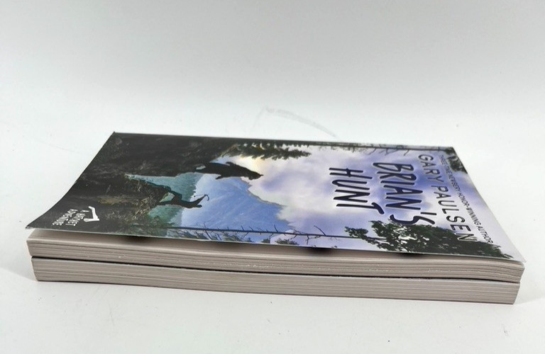 Hatchet Adventure BRIAN’S HUNT & THE RIVER by Gary Paulsen Brian’s Saga Set of 2
