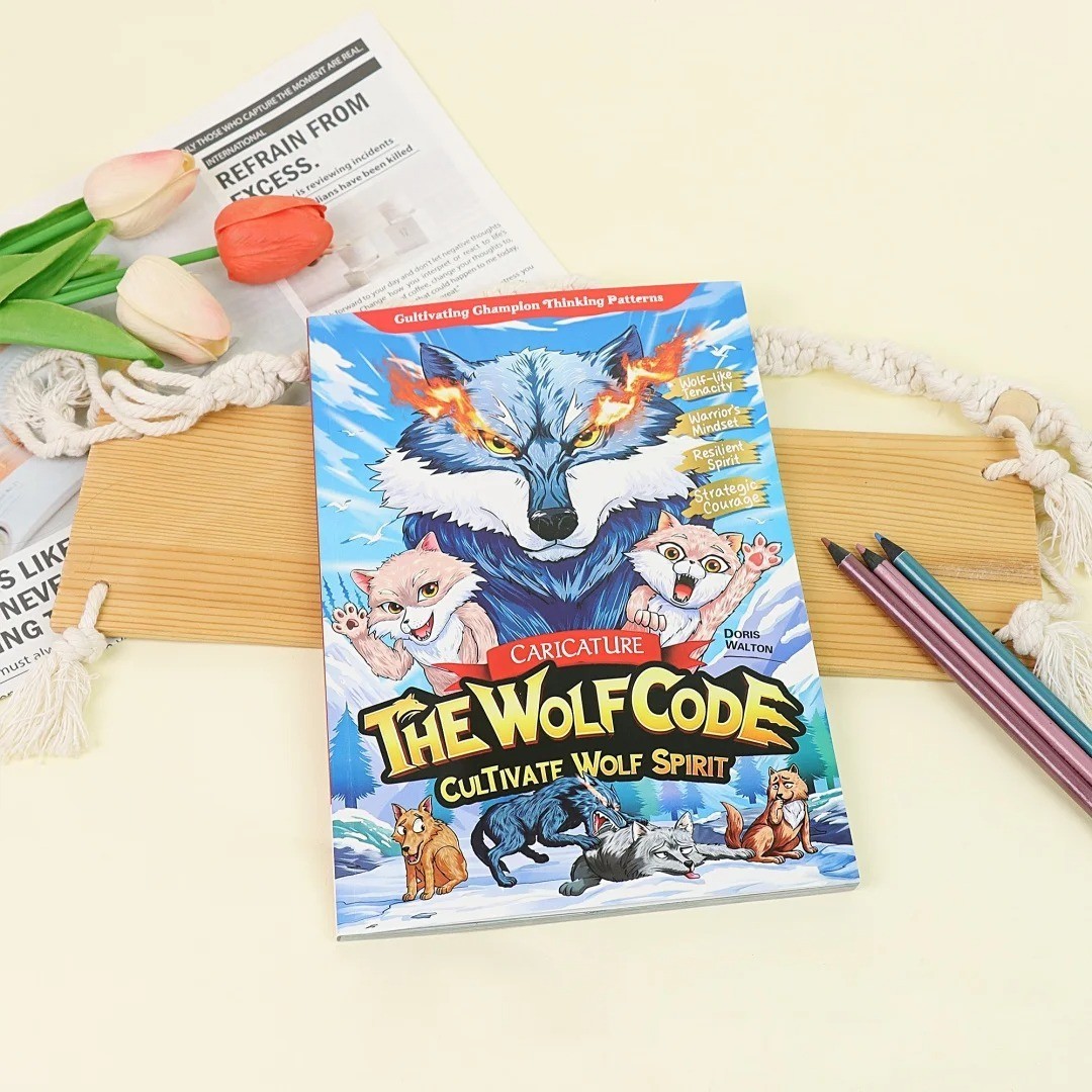 The Wolf Code Cultivate Wolf Spirit Growth Mindset Children’s Book English