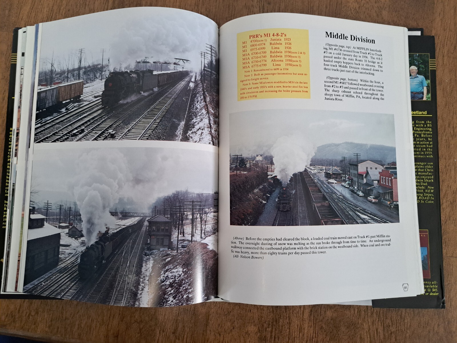 PENNSY STEAM YEARS – VOL. #1 – SWEETLAND – MORNING SUN – 128 PAGES *CLOSEOUTS