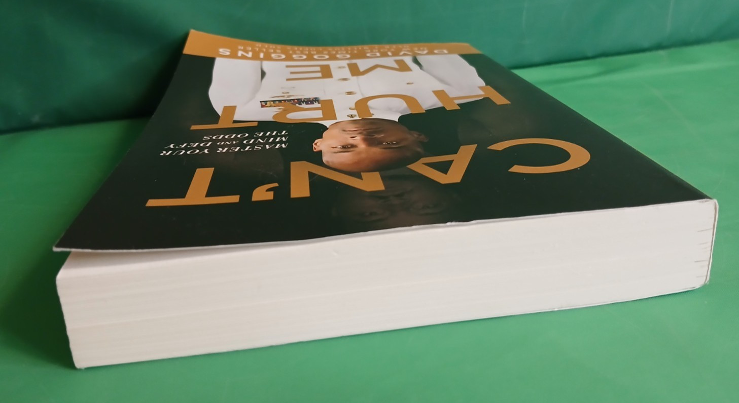 CAN’T HURT ME Master Your Mind And Defy The Odds David Goggins Paperback Book