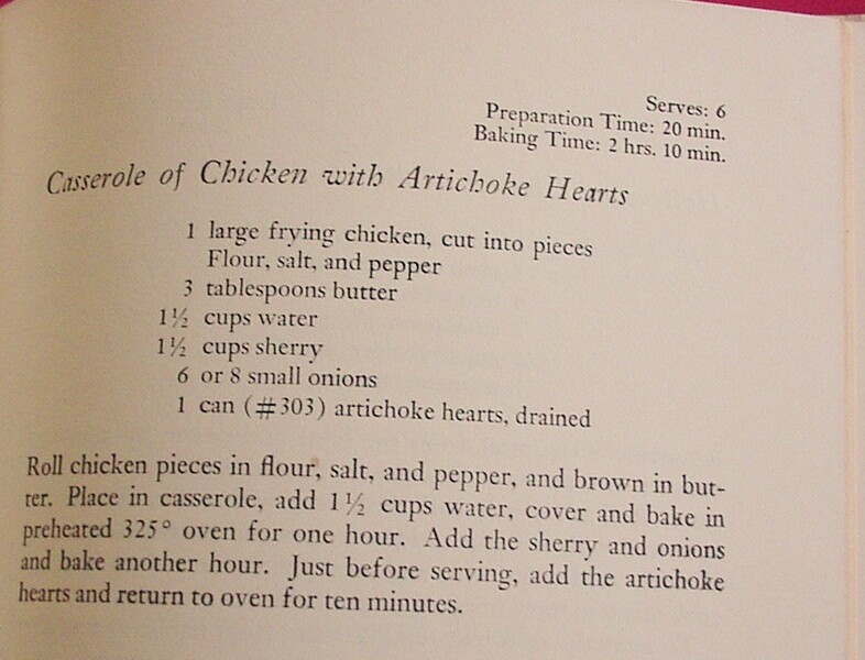 A Time for Cooking, Taylor and Herman, 1963 California-Style Recipes, 244 Pages
