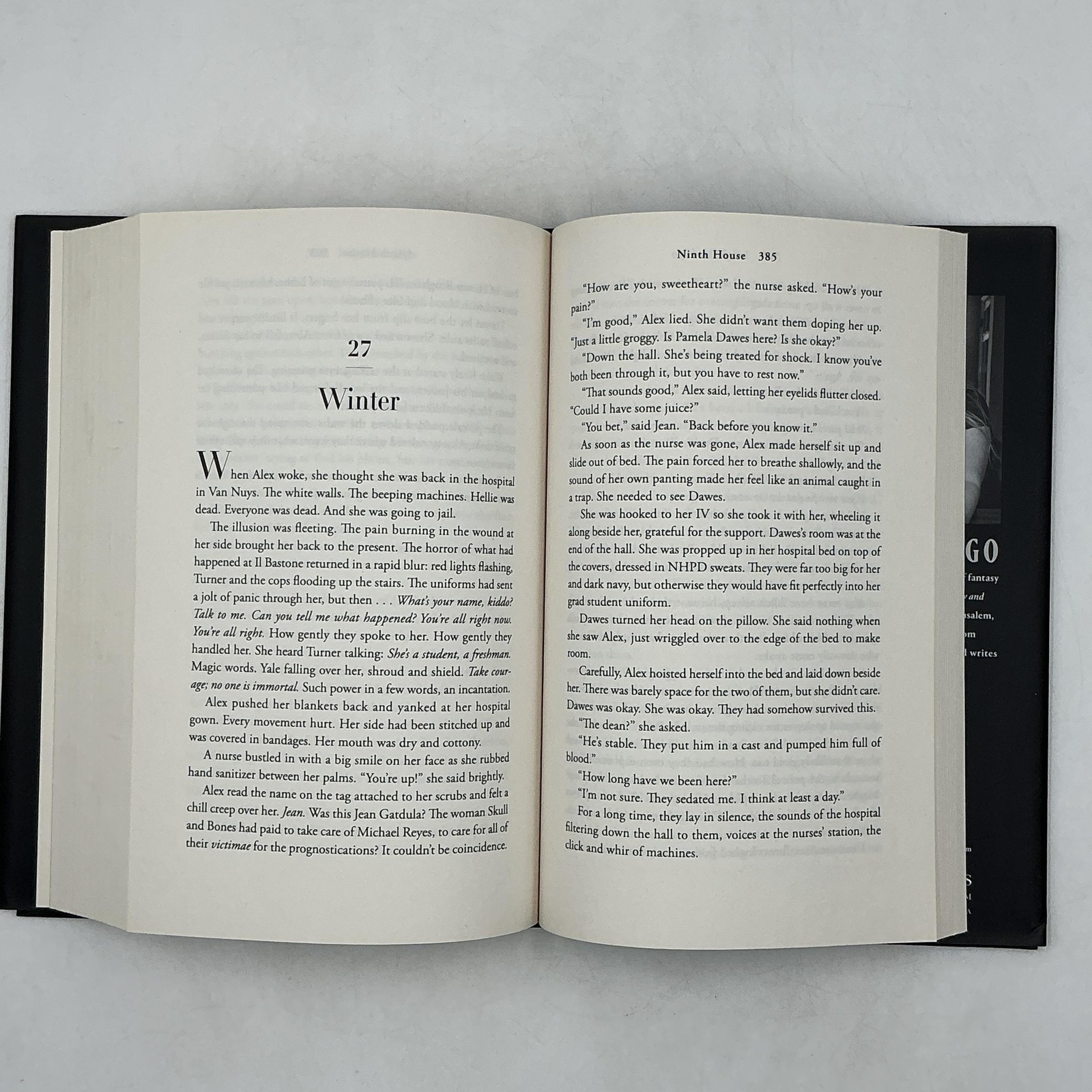 Ninth House Leigh Bardugo Flatiron Books Hardcover 2019 First Edition Black