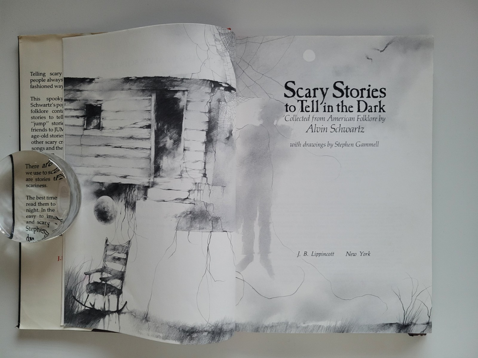 1981 TRUE 1ST EDITION HARDCOVER SCARY STORIES TO TELL IN THE DARK ALVIN SCHWARTZ