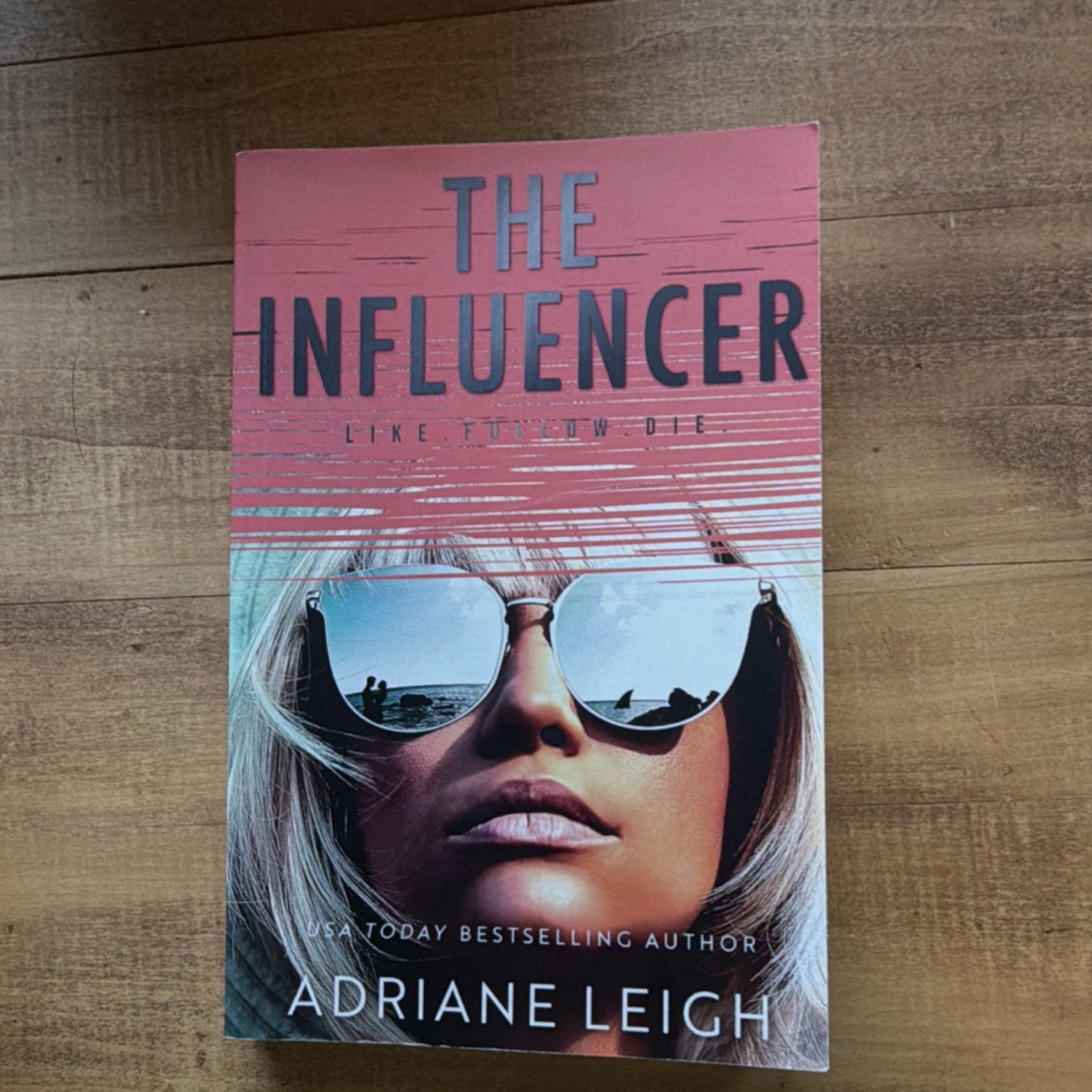 Adriane Leigh The Influencer Paperback Domestic Thriller Fiction Novel 2020s