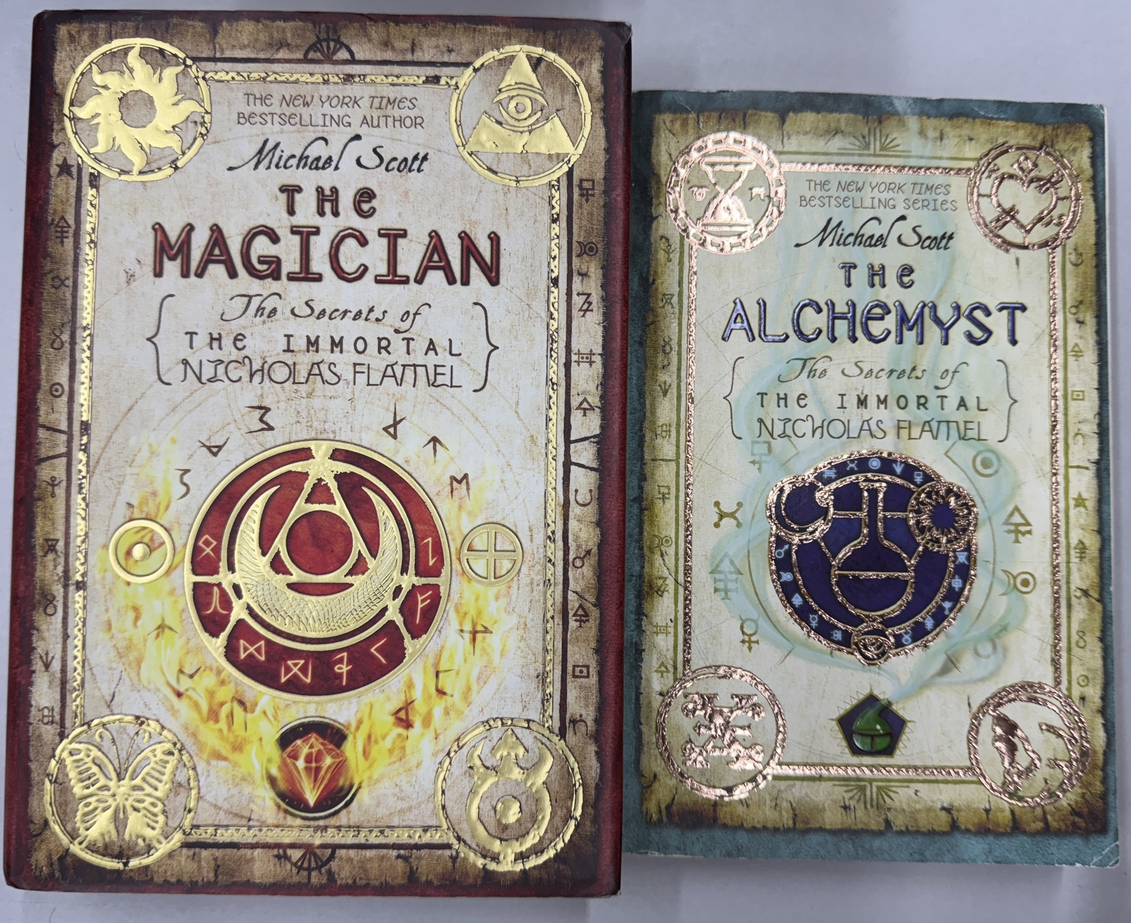 Complete Set SECRETS OF THE IMMORTAL NICHOLAS FLAMEL 1-6 Michael Scott Lot