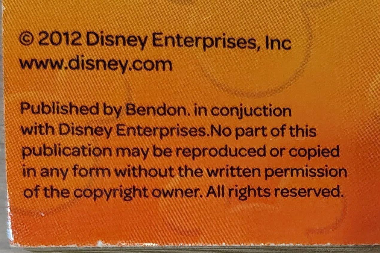 Disney Mickey Mouse 400 Coloring & Activity Pages (published in 2012) Top World