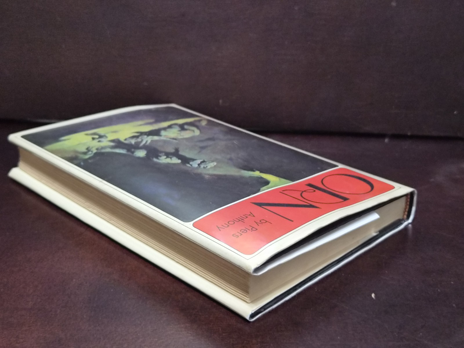 Piers Anthony ORN Of Man and Manta 1970 Doubleday BCE Frazetta HCDJ VG Mylar