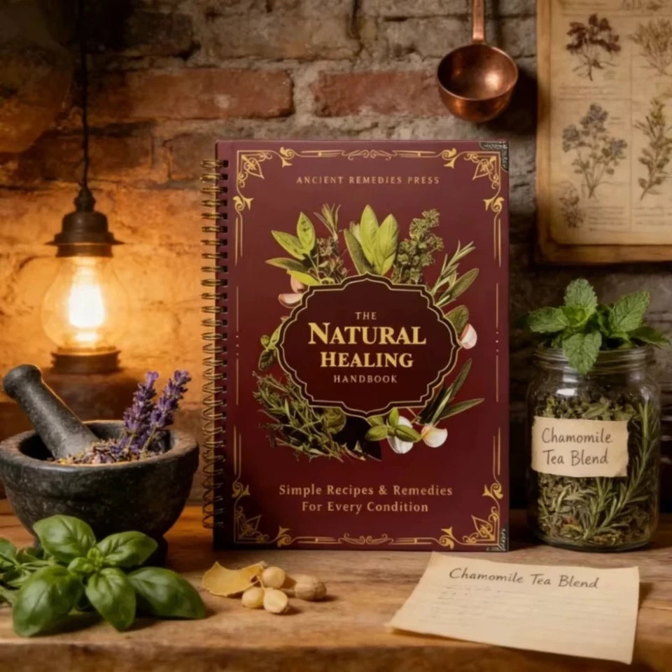 The Natural Healing Handbook Spiral Bound Guide For Herbal Remedies And Natural