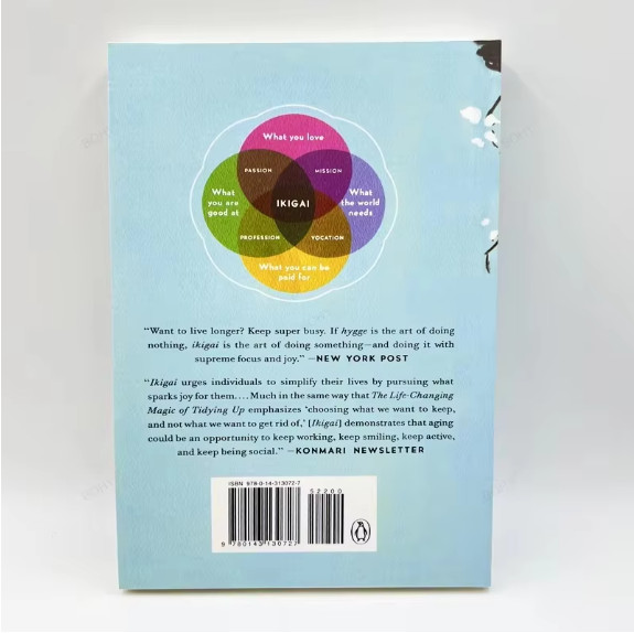 Ikigai The Japanese Secret to a Long and Happy Life Paperback USA Stock