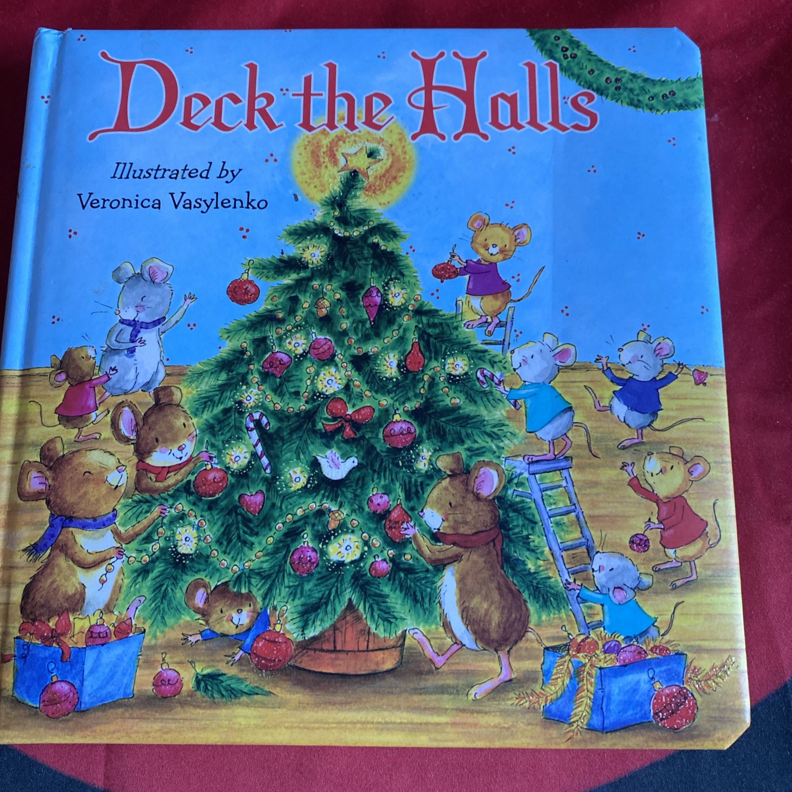 *KIDS🎅🏼 Deck the Halls by Veronica Vasylenko (2011, Pad Book) CHRISTMAS $12.25