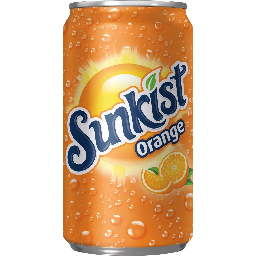 Sunkist Orange Soda – 10pk/7.5 fl oz Mini Cans