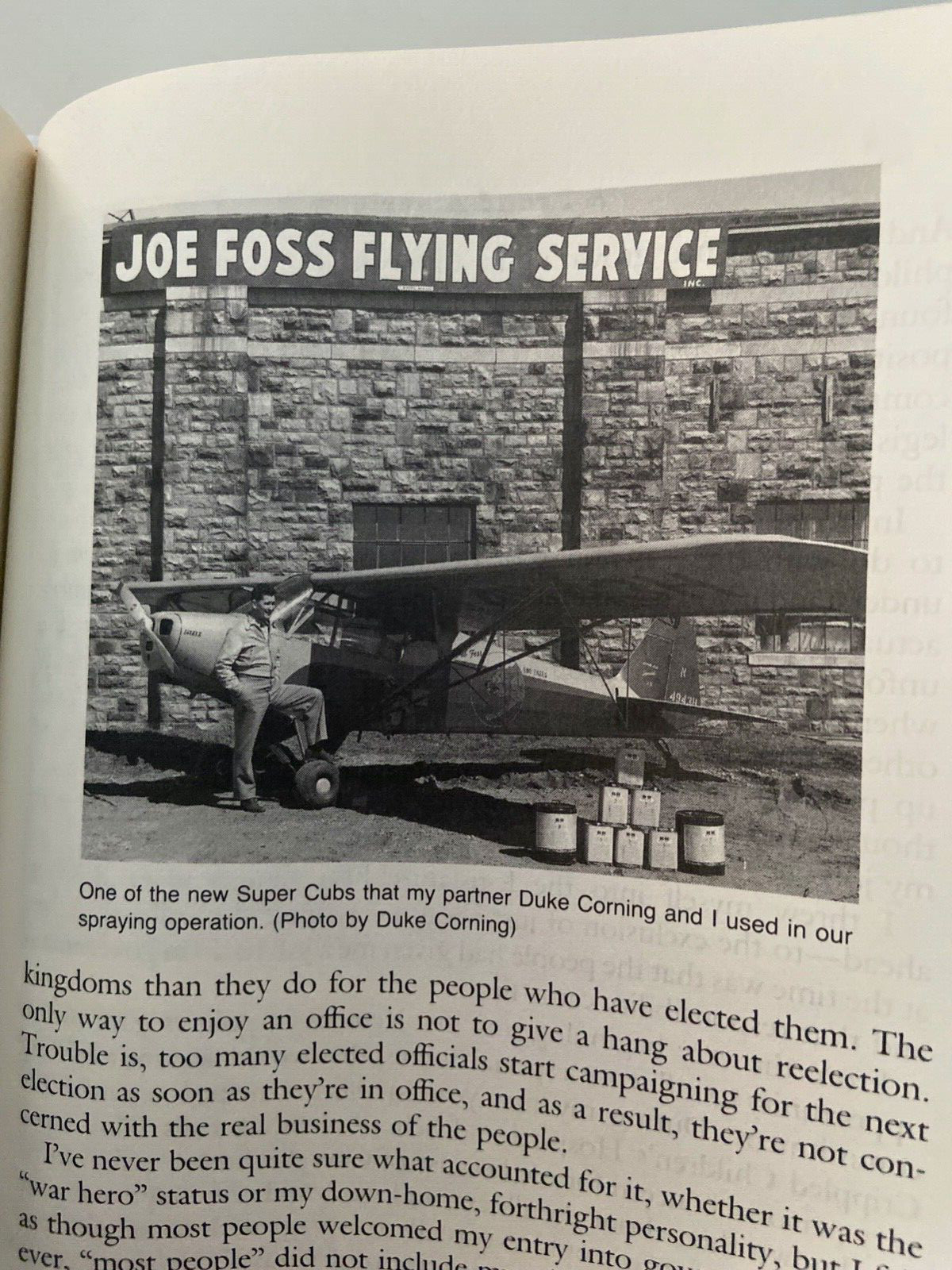 SIGNED Joe Foss ~ A Proud American: The Autobiography of Joe Foss HCDJ 1st/1st