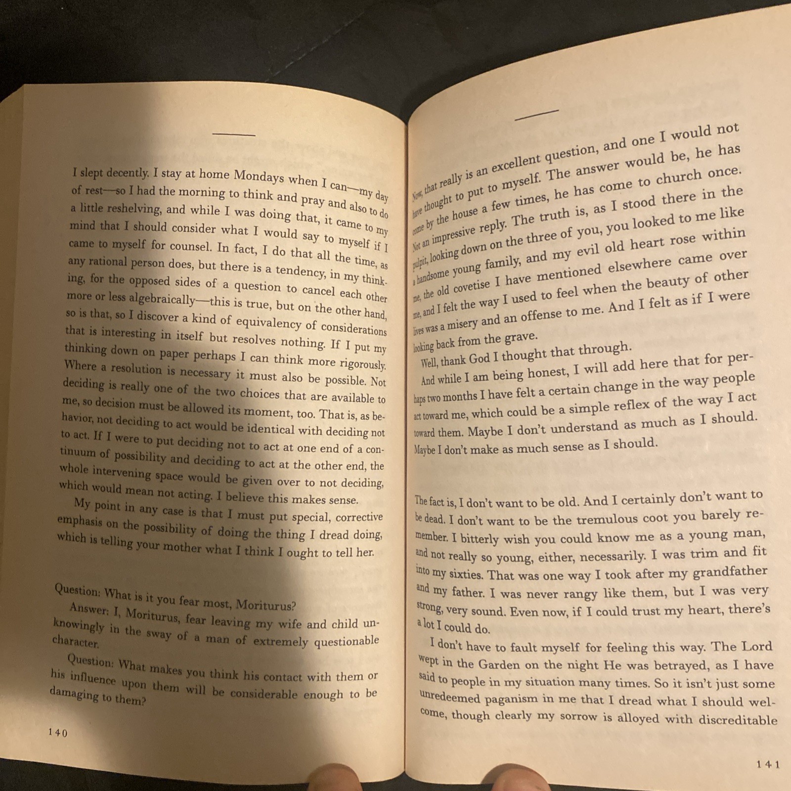Gilead; Oprah’s Book Club: A Novel – 9780312424404, Robinson, paperback