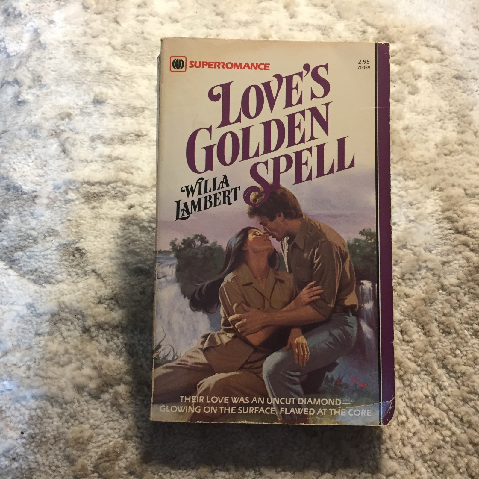 Love’s Golden Spell Willa Lambert 1983 Worldwide Library Corporate Romance Book
